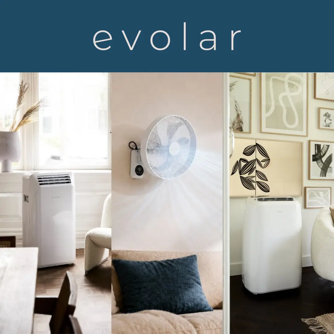 Evolar Wandventilator EVO-WF50W - 50W - Wit - afbeelding 6 van 6