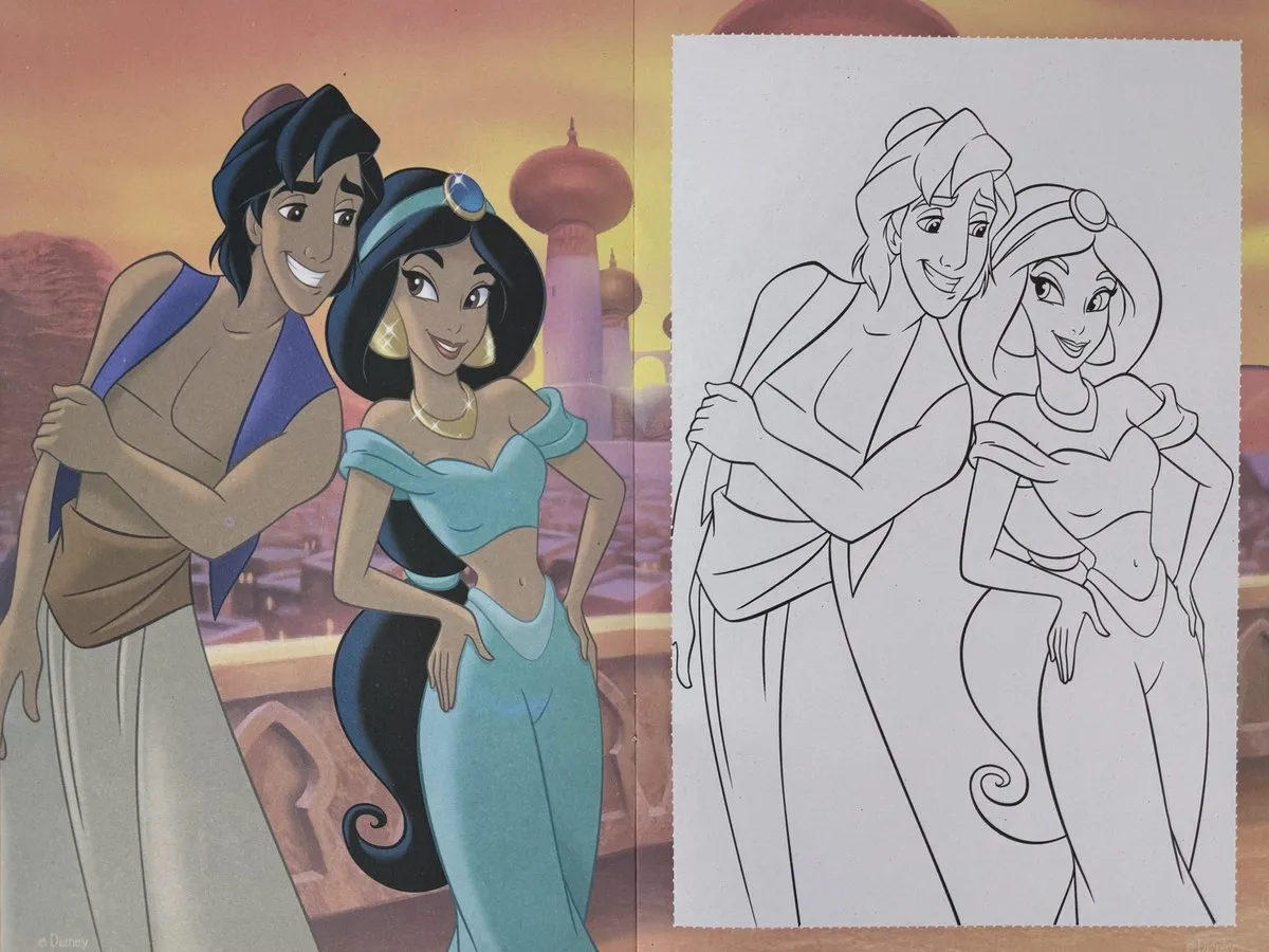 Disney Pinokkio Kleurboek - 18 Pagina's - 18 Kleurplaten - afbeelding 6 van 6