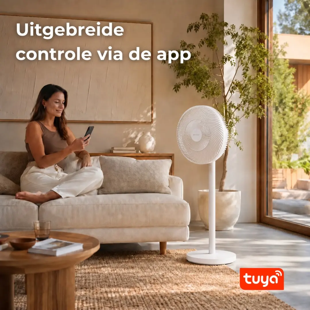 Evolar Smart Ventilator EVO-SF36WW - 36W - Wit - afbeelding 4 van 6