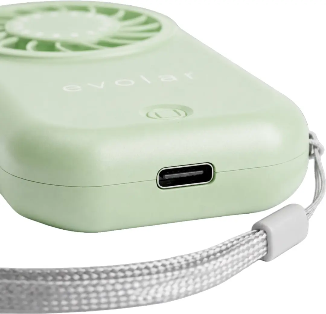 Evolar MINIFAN Handventilator 1200mAh - Groen - afbeelding 3 van 5