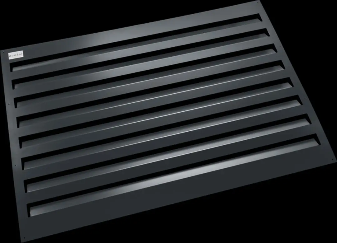 Evolar Achterplaat voor Airco Omkasting Donker Antraciet XS