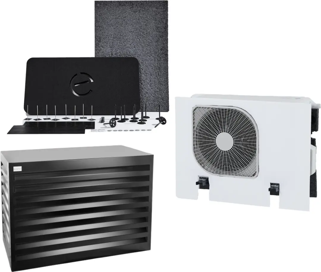 Evolar Geluidsreducerende warmtepomp en airco omkasting