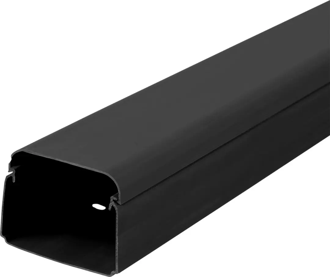 Evolar Airco Leidinggoot 90x65mm - 1 Meter - Zwart - afbeelding 4 van 5