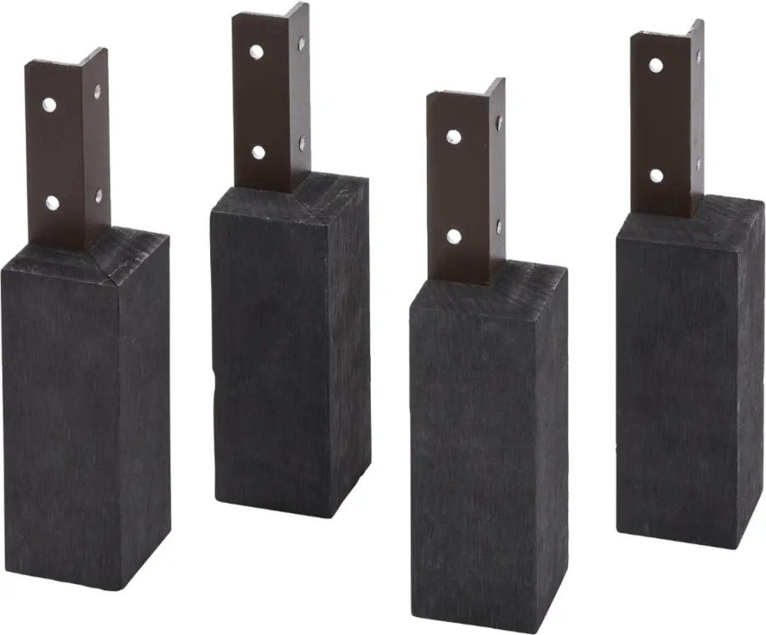 Evolar Opstelvoetjes Airco Omkasting Charcoal Grey WPC