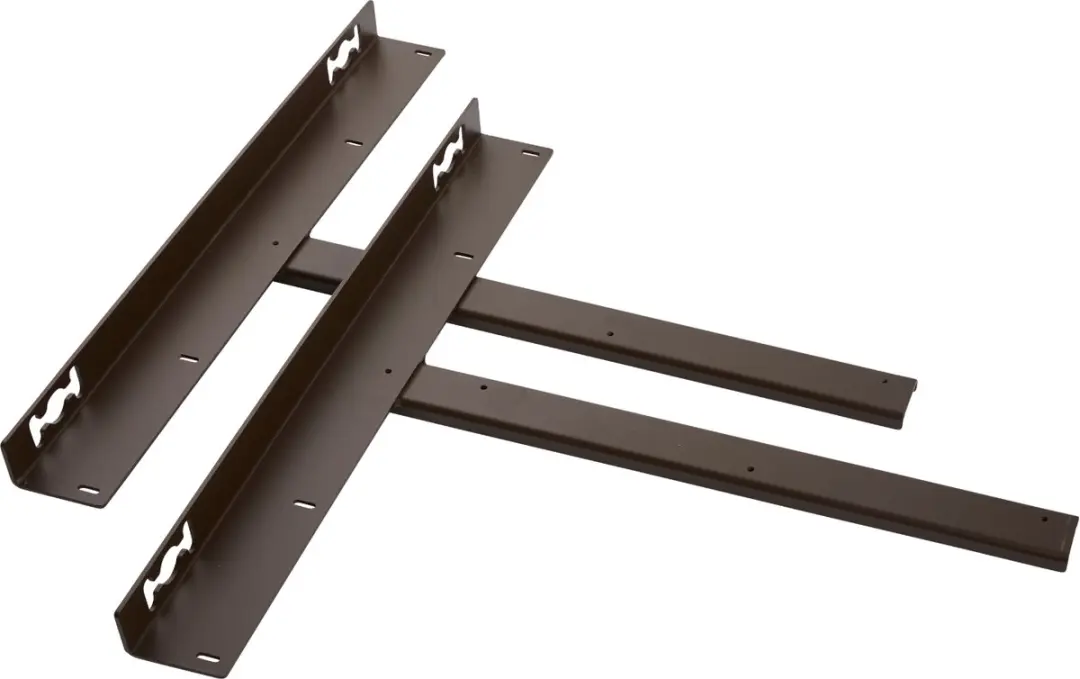 Evolar Evo-cover Wandbeugel WPC - 2 Stuks - Bruin - afbeelding 3 van 5