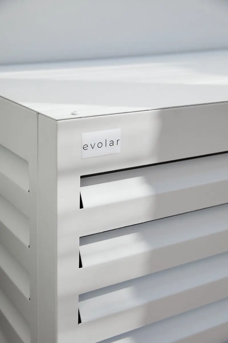 Evolar Achterplaat Airco Omkasting Wit - Large - afbeelding 2 van 3