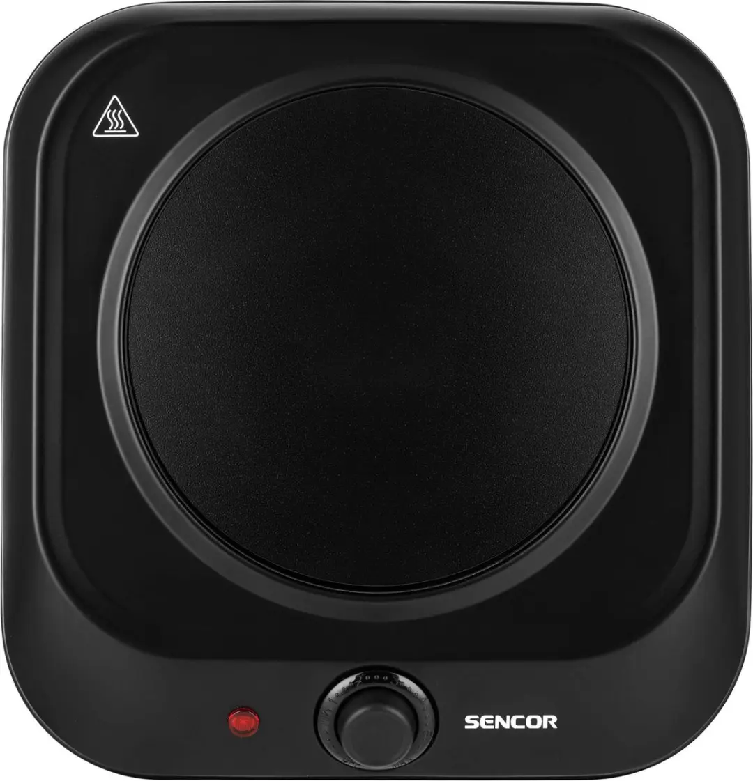 Sencor SCP 1763BK Keramische Kookplaat 1200W - 1 Zone - Zwart - afbeelding 2 van 6