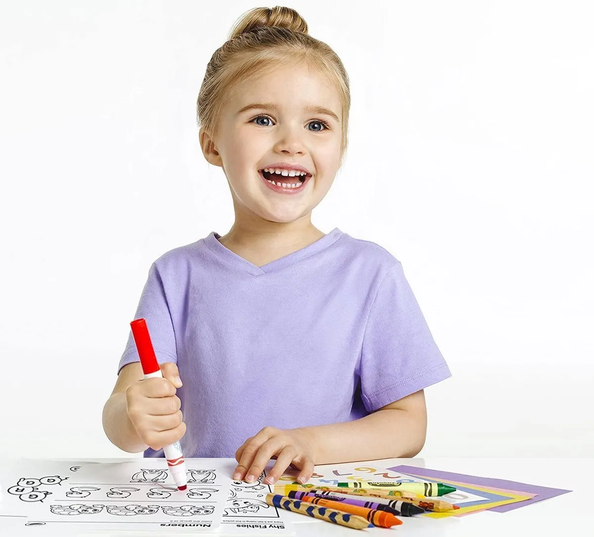 Crayola Mini Kids Viltstiften - 96 Stuks (8x12) - Veelkleurig