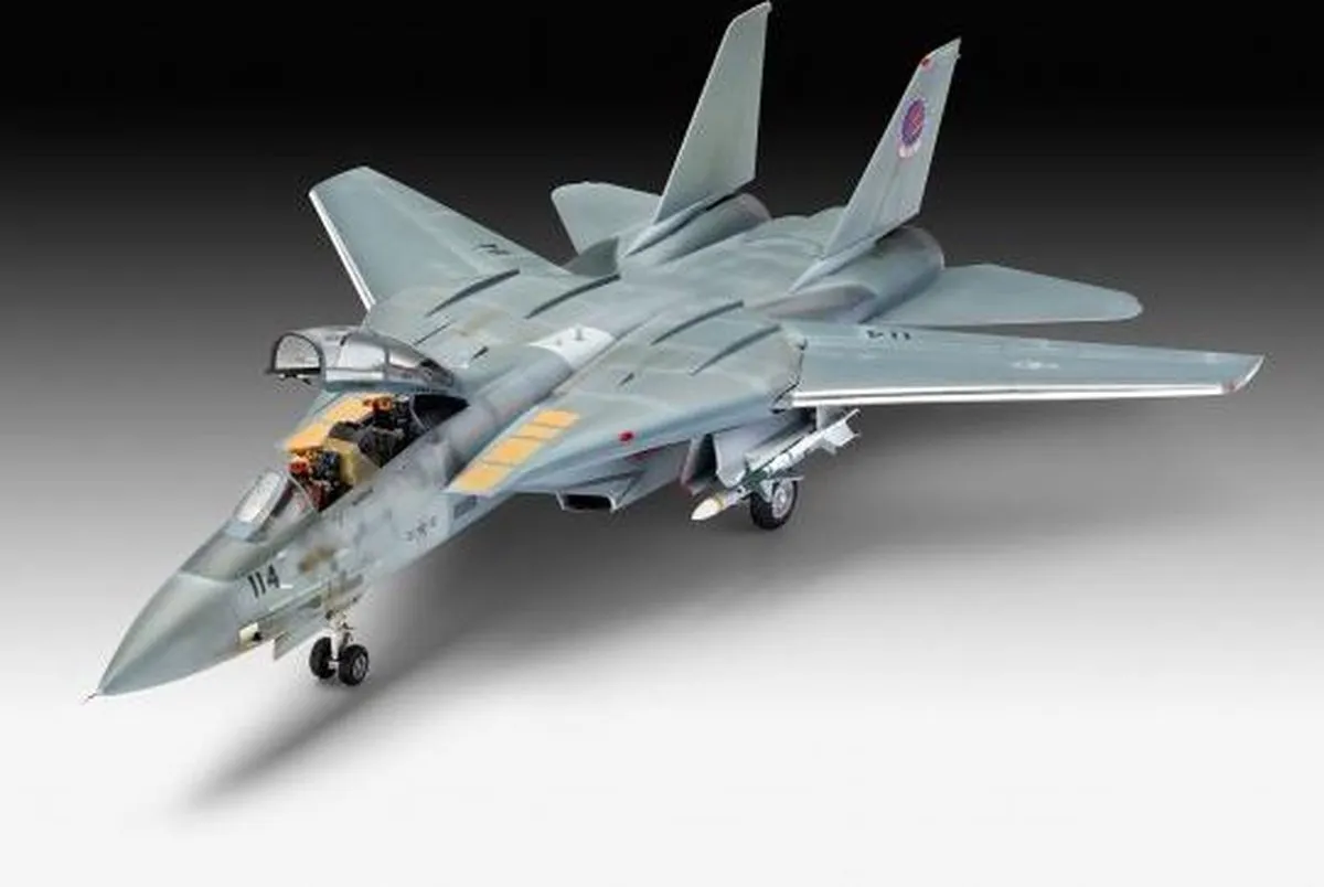 Revell 03865 F-14A Tomcat Top Gun Modelbouwpakket - 1:48 - 96 Onderdelen - Multi