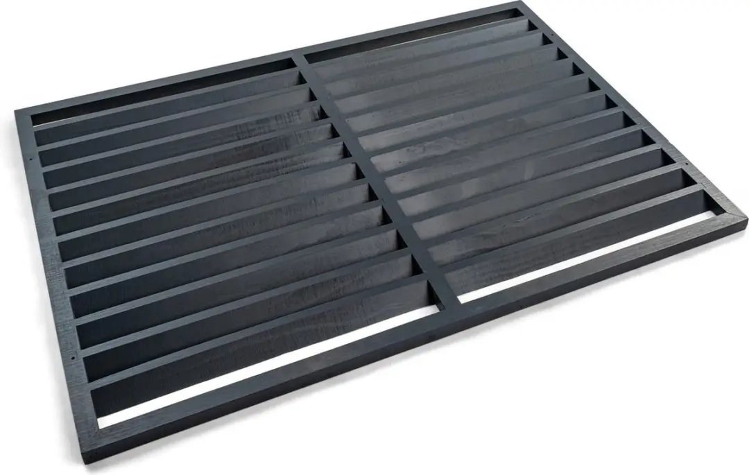 Evolar Achterplaat voor Airco Omkasting Antraciet Wood Large