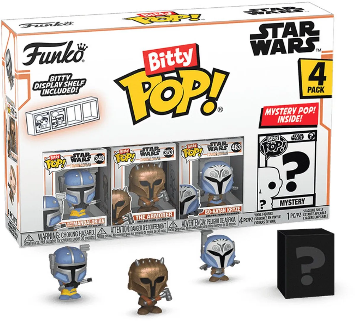 Funko The Mandalorian Bitty Pop 4 Pack