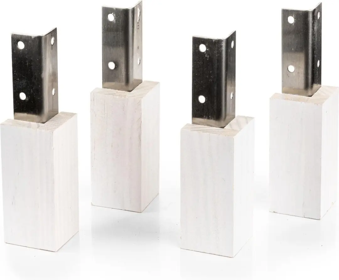 Evolar Opstelvoetjes Airco Omkasting Wit Wood