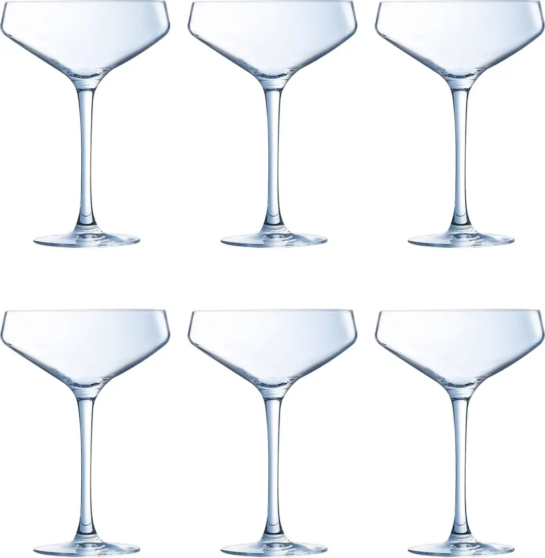 Chef & Sommelier Cabernet Champagneglas Coupe 30cl - 6 Stuks