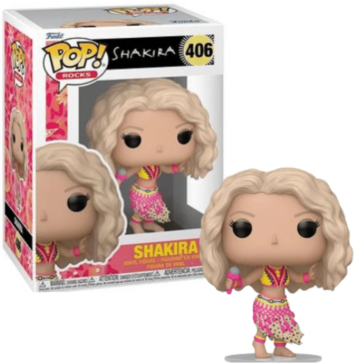 Funko Pop Shakira Waka Waka #406 - Muziekfiguur - afbeelding 6 van 6