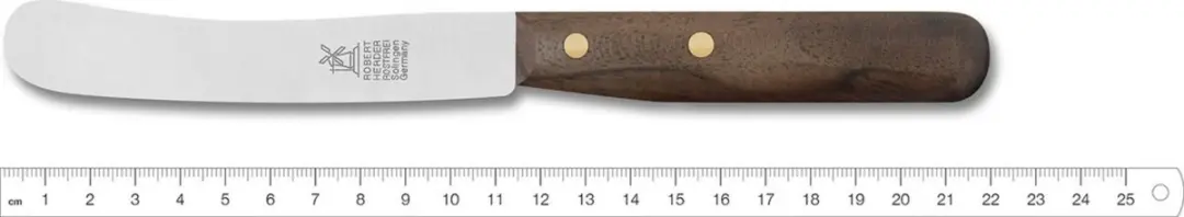 Robert Herder Buckels Ontbijtmes L4PC-00012224 - Lemmet 118mm - Walnotenhout
