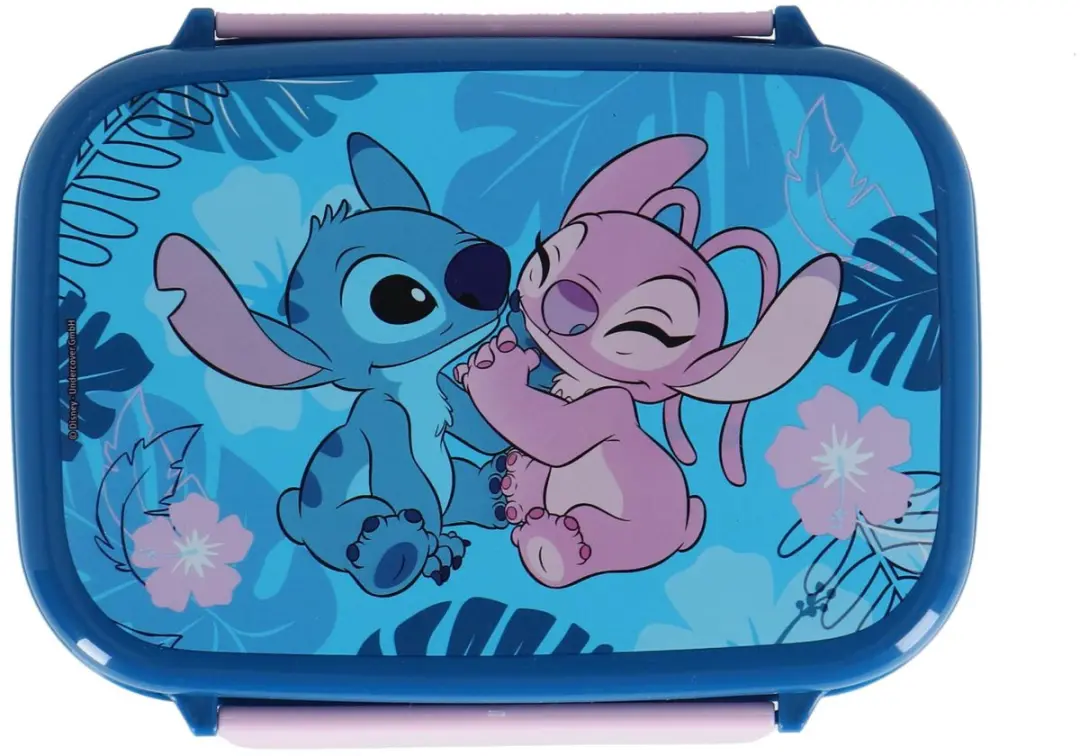Lilo & Stitch Lunchbox Blauw - 2 Vakken