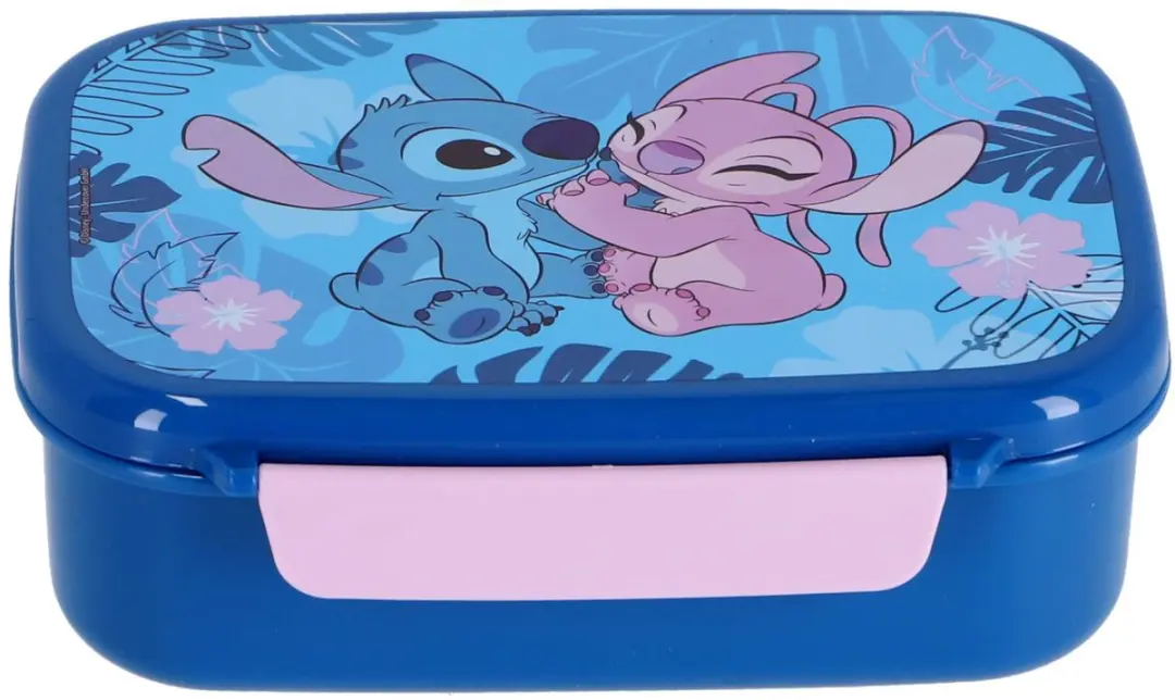Lilo & Stitch Lunchbox Blauw - 2 Vakken