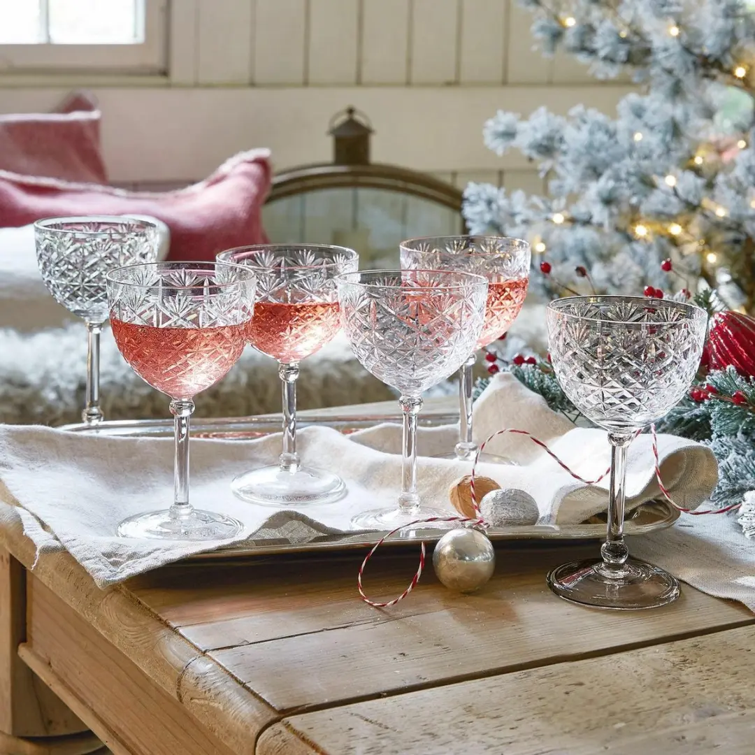 Loberon Champagneglas Set 6-delig