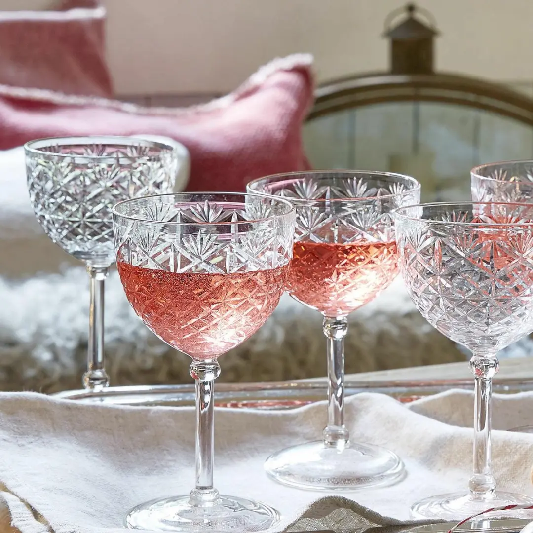 Loberon Champagneglas Set 6-delig - Ø8.5cm