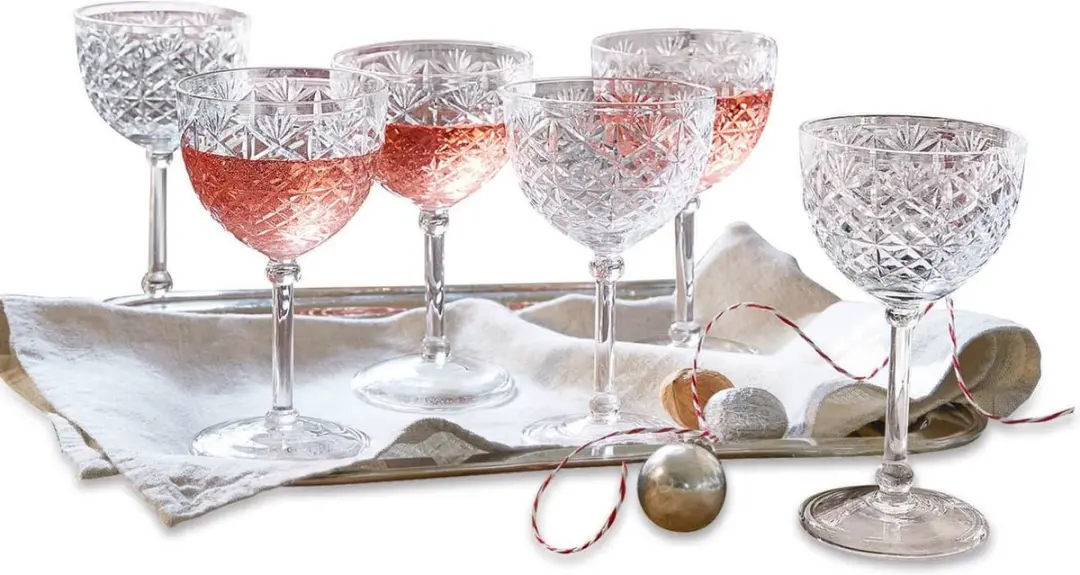 Loberon Champagneglas Set 6-delig - Ø8.5cm