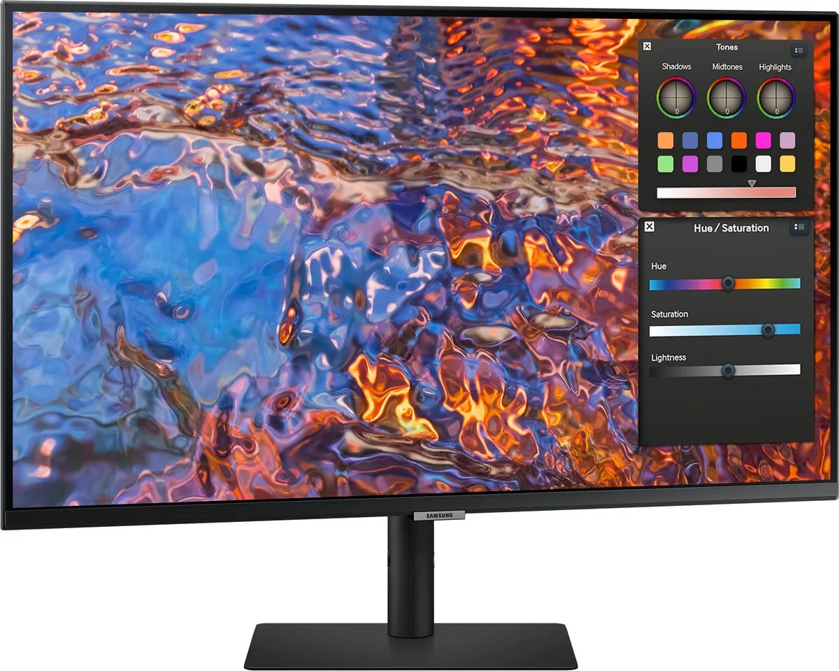 Samsung Viewfinity LS32B800PXPXEN 4K Monitor - 32 inch - RJ45 - afbeelding 6 van 6