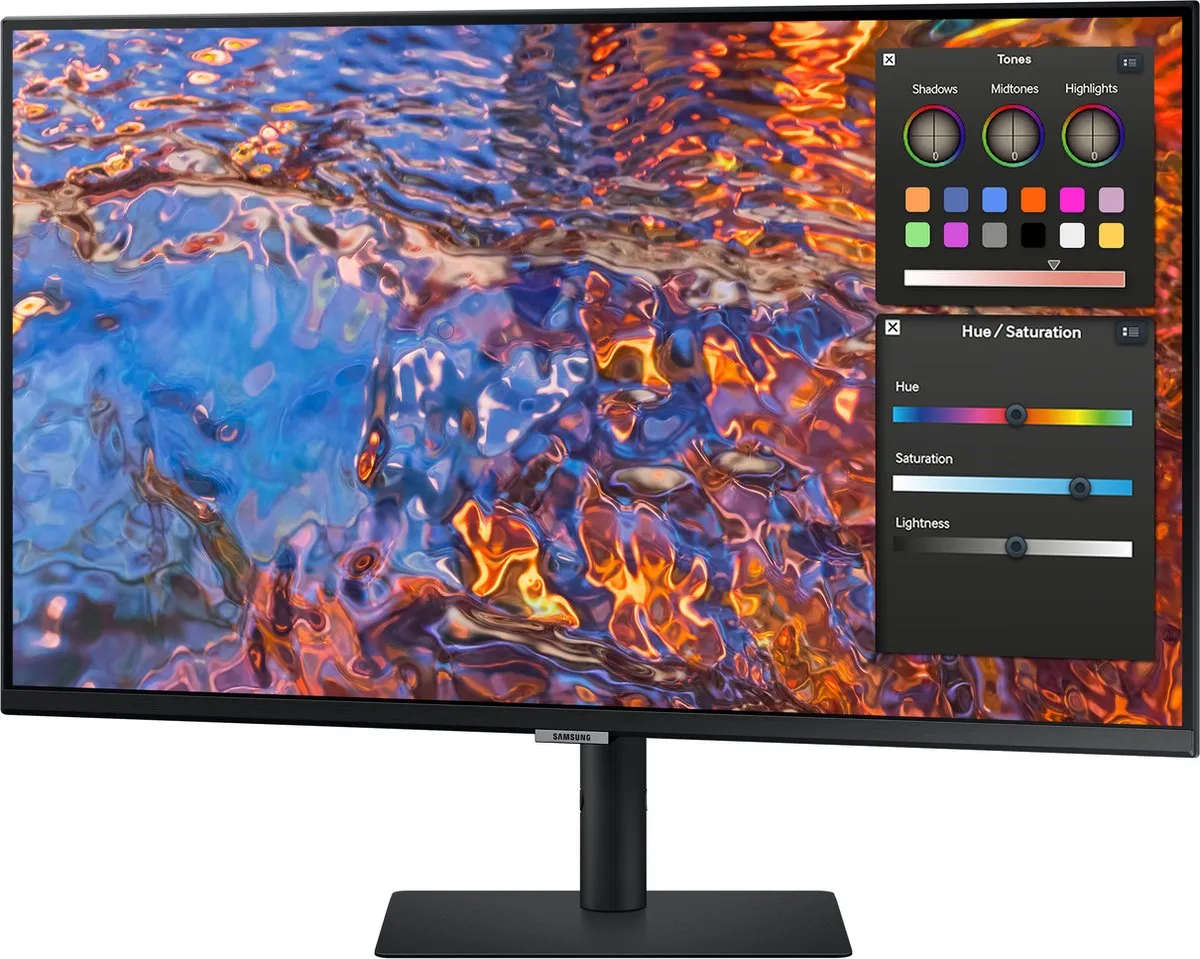 Samsung Viewfinity LS32B800PXPXEN 4K Monitor - 32 inch - RJ45
