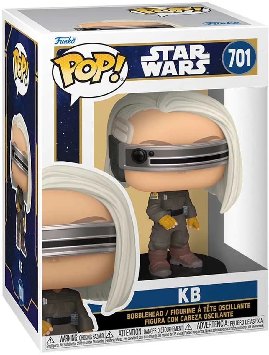 Funko Pop! Star Wars Skeleton Crew KB Vinylfiguur