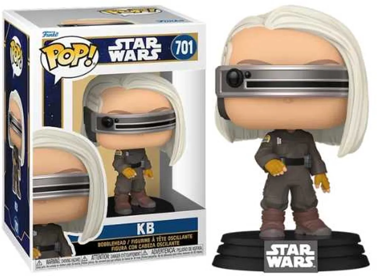 Funko Pop! Star Wars Skeleton Crew KB Vinylfiguur - 0889698767323