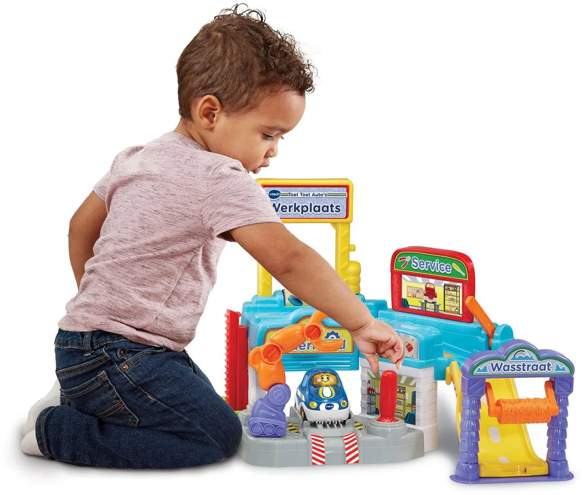 VTech Toet Toet Auto's Werkplaats - Ayden Auto - Multicolor