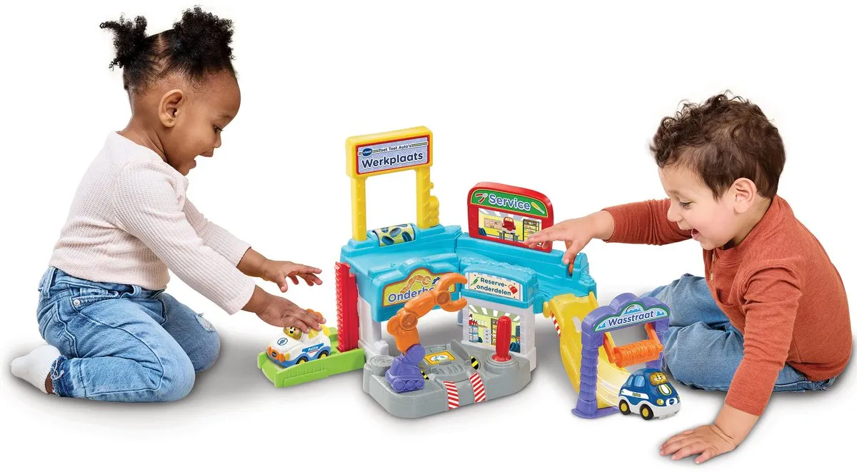 VTech Toet Toet Auto's Werkplaats - Ayden Auto - Multicolor - afbeelding 6 van 6