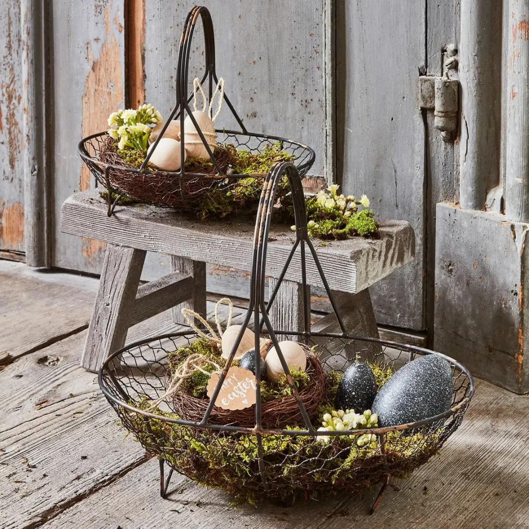 Loberon Mand Set 2 Stuks - Serrie Zwart