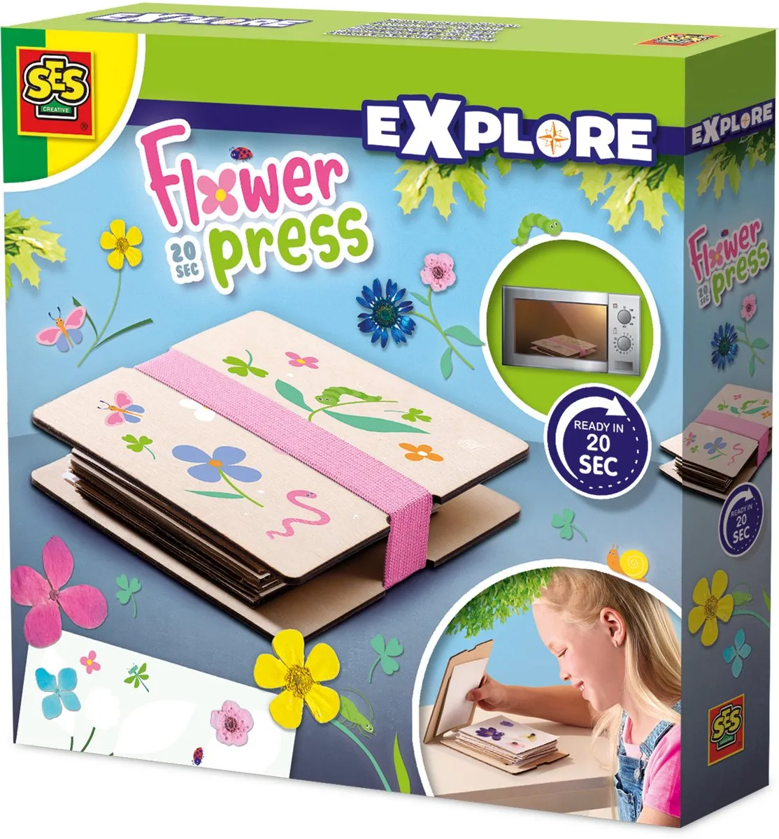 SES Creative Explore Bloemenpers