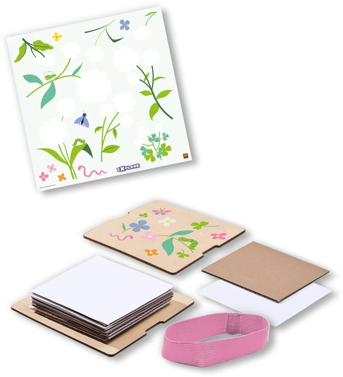 SES Creative Explore Bloemenpers - 6 Stuks