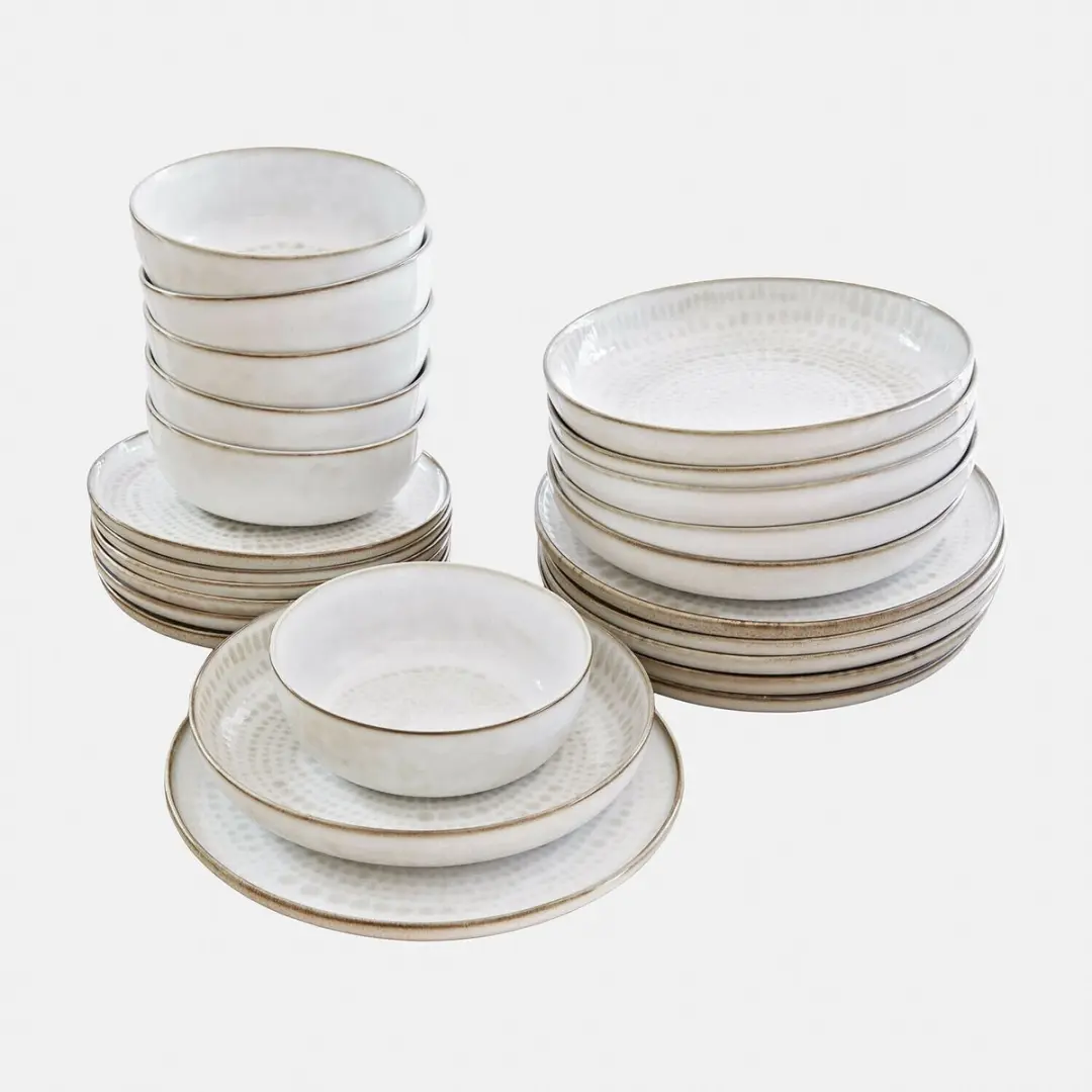 Loberon Marnis Servies Set 24-delig