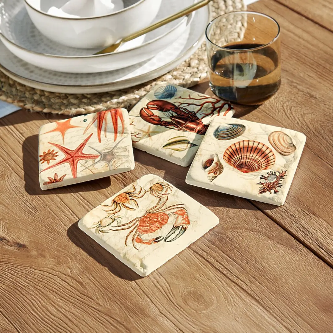 Loberon Celorin Bont Onderzetter Set