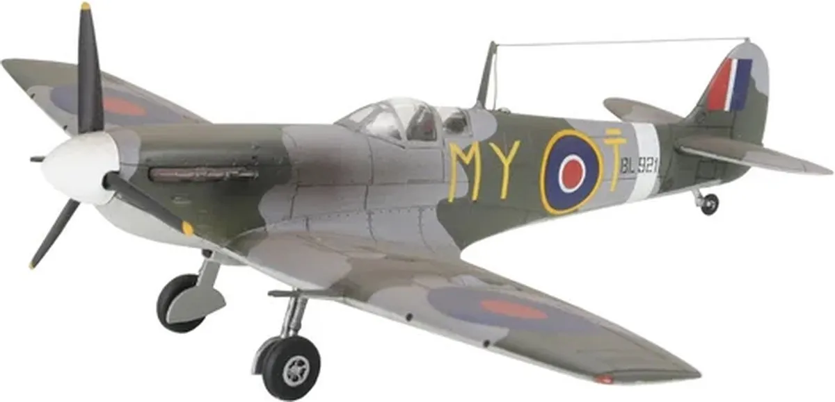Revell 04164 Spitfire Mk.V Modelbouwpakket 1:72 - Militair vliegtuig - Multi