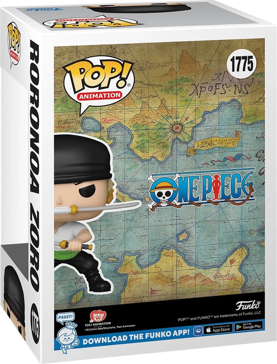 Funko Pop! Roronoa Zoro 80369 Vinylfiguur - Multicolor