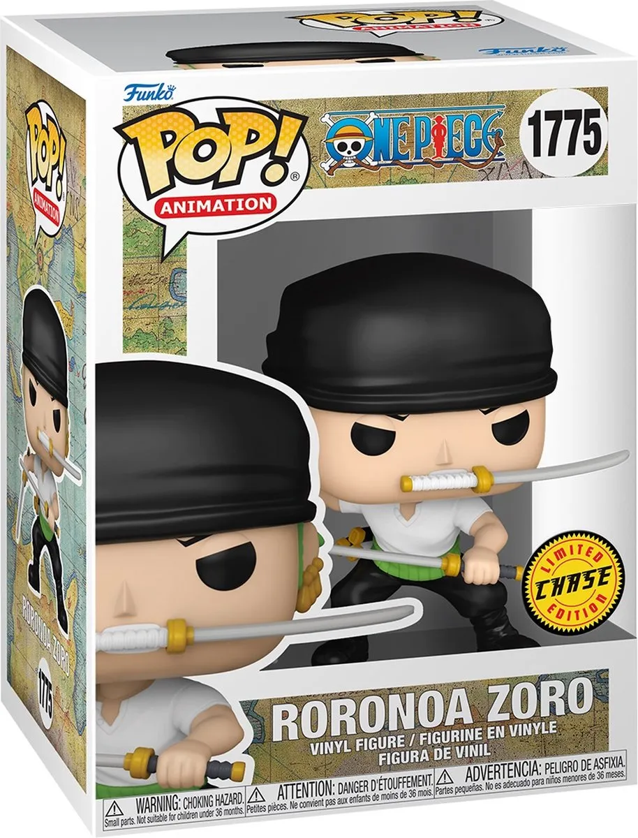 Funko Pop! Roronoa Zoro 80369 Vinylfiguur - Multicolor