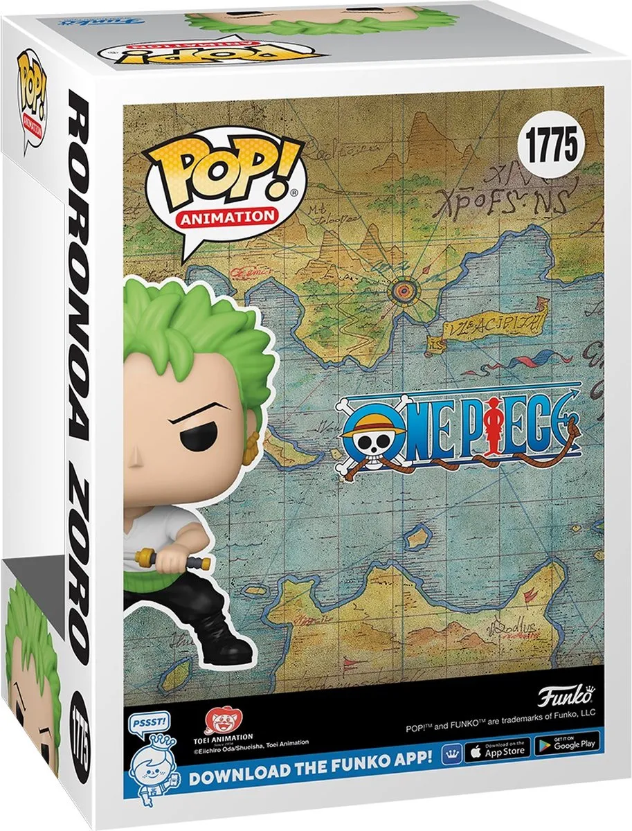 Funko Pop! Roronoa Zoro 80369 Vinylfiguur - Multicolor - afbeelding 6 van 6