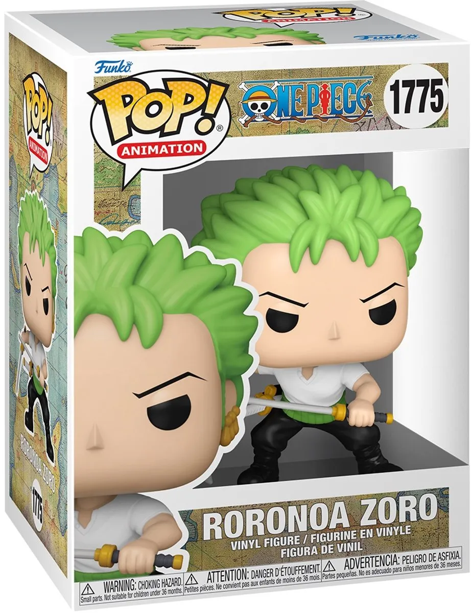 Funko Pop! Roronoa Zoro 80369 Vinylfiguur - Multicolor