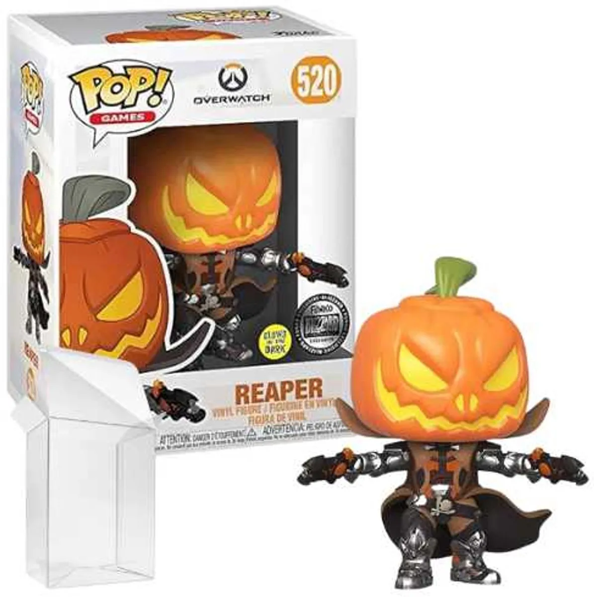 Funko Pop! Overwatch Reaper Glow in the Dark - Multi