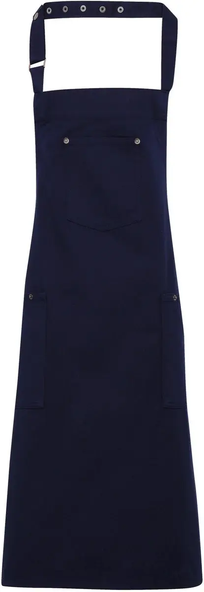 Schort/Tuniek/Werkblouse Unisex One Size Premier Navy 100% Katoen