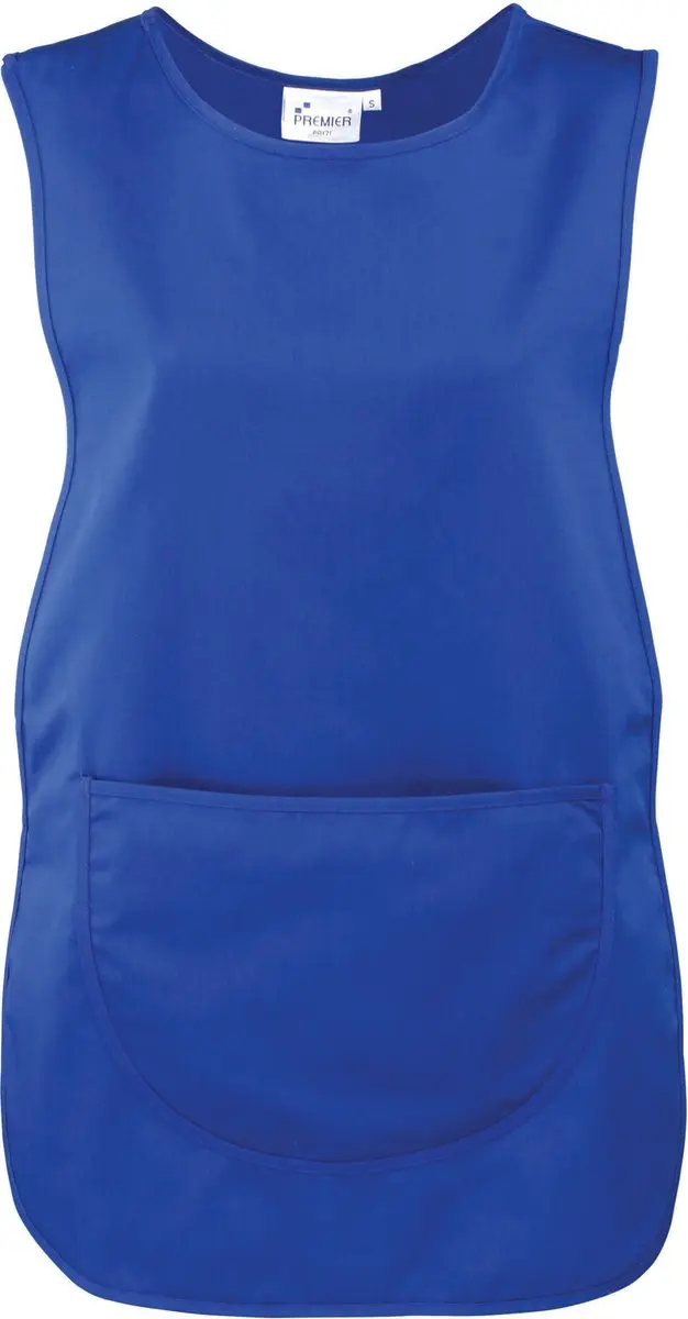 Schort/Tuniek/Werkblouse Unisex L Premier Royal Blue 65% Polyester, 35% Katoen