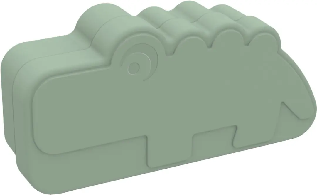 Done By Deer Croco Lunchbox Green