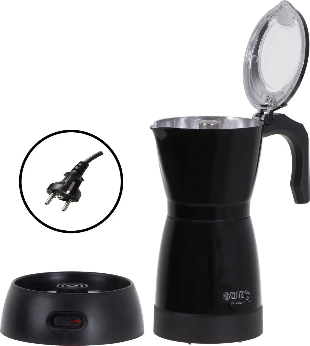 Camry CR4415 Elektrische Mokka Pot 300ml - Zwart - afbeelding 5 van 6