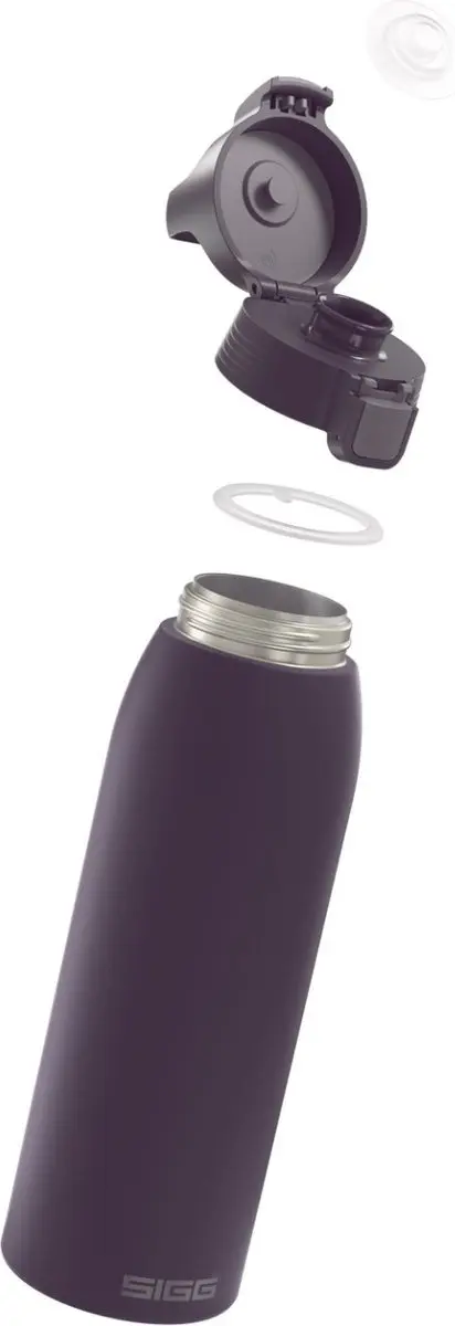 Sigg Shield Therm One 1.0L Drinkfles - Paars - afbeelding 3 van 6
