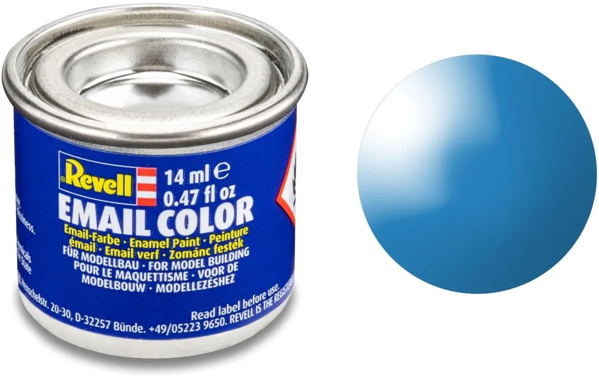 Revell Enamel Verf #50 Light Blue Gloss 14ml