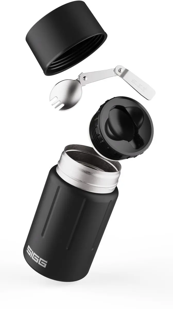 Sigg Gemstone FJ 0.75L Lunchbox - Zwart - afbeelding 2 van 4