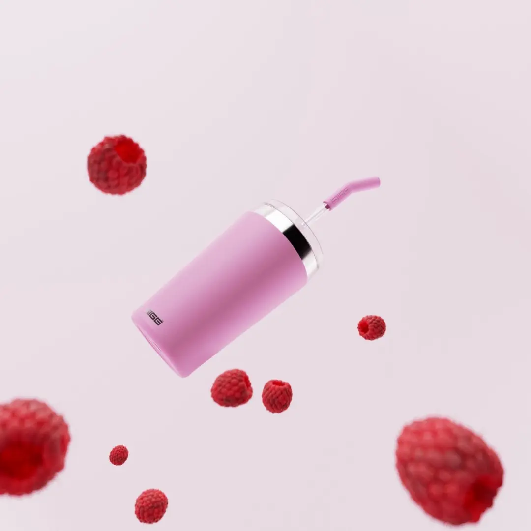 Sigg Helia 0.45L Drinkfles - Lingonbes - Rood - afbeelding 3 van 6