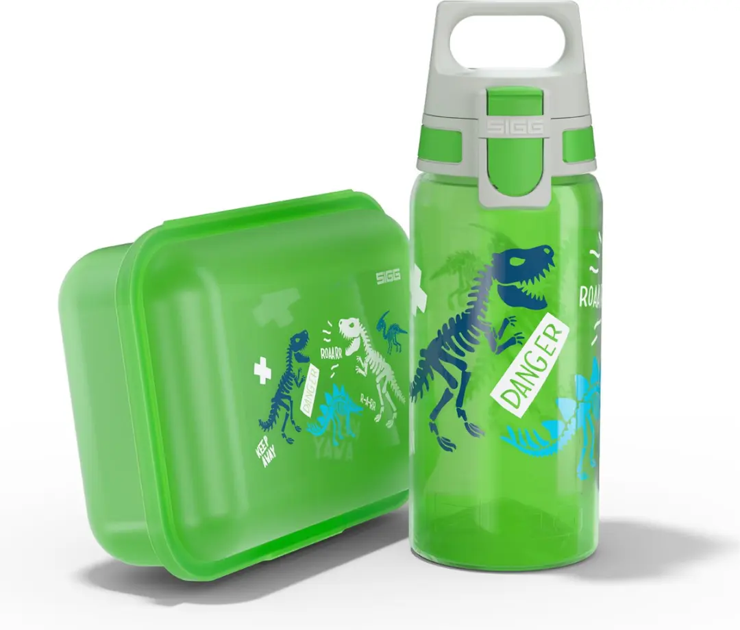 SIGG schoolset lunchbox drinkfles Jurassica